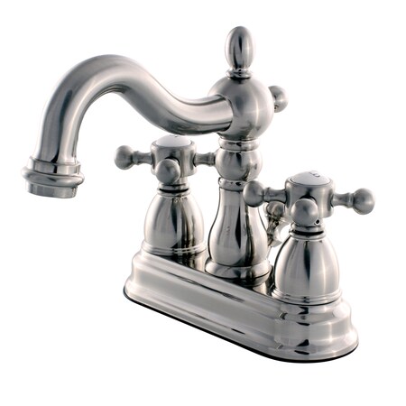 Kingston Brass 4" Centerset Bathroom Faucet, Brushed Nickel KB1608BX